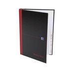 Black n' Red Casebound Hardback A-Z Notebook 192 Pages A5 (Pack of 5) 100080491