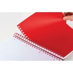 Oxford Black n Red Project Book A4 Hardback Wirebound Ruled Margin SCRIBZEE Compatible 200 Pages (Pack 3) 100080730
