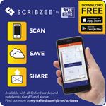 Oxford My Notes Ruled Margin 4-Hole Refill Pad A4 (Pack of 5) 100080212