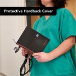 Black n' Red Wirebound Ruled Perforated Hardback Notebook A5 (Pack of 5) 100080220