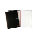 Black n' Red Wirebound A-Z Hardback Notebook A4 (Pack of 5) 100080232