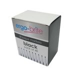 5 Star Ergo-Brite Drywipe Marker Rubber Grip Black (Pack of 48) JN10110