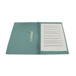 Exacompta Guildhall Transfer File 285gsm Foolscap Blue (Pack of 25) 346-BLUZ