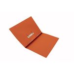 Exacompta Guildhall Transfer File 285gsm Foolscap Orange (Pack of 25) 346-ORGZ