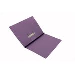 Exacompta Guildhall Transfer File 285gsm Foolscap Mauve (Pack of 25) 346-MVEZ