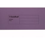 Exacompta Guildhall Transfer File 285gsm Foolscap Mauve (Pack of 25) 346-MVEZ