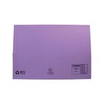 Exacompta Guildhall Double Pocket Legal Wallet Foolscap Mauve (Pack of 25) 37214