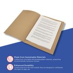 Guildhall Square Cut Folder Lightweight Foolscap Buff (Pack of 100) FS180-BUFZ