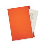 Guildhall Square Cut Folder Mediumweight Foolscap Orange (Pack of 100) FS250-ORGZ