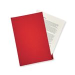 Guildhall Square Cut Folder Mediumweight Foolscap Red (Pack of 100) FS250-REDZ