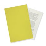 Guildhall Square Cut Folder Mediumweight Foolscap Yellow (Pack of 100) FS250-YLWZ
