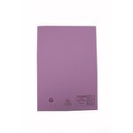 Guildhall Square Cut Folder Mediumweight Foolscap Mauve (Pack of 100) FS250-MVEZ