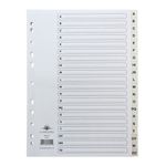 Concord 20-Part A-Z Index Polypropylene A4 White 64601