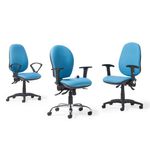 Jota Ergo 24hr ergonomic asynchro task chair - black