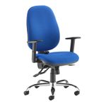 Jota Ergo 24hr ergonomic asynchro task chair - blue