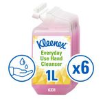 Kleenex Everyday Use Hand Soap Refill 1 Litre (Pack of 6) 6331