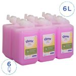 Kleenex Everyday Use Hand Soap Refill 1 Litre (Pack of 6) 6331