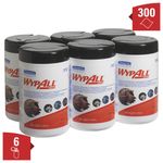 Wypall Multipurpose Cleaning Wipes 1-Ply Green x50 Pack of 6 7772