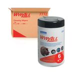 Wypall Multipurpose Cleaning Wipes 1-Ply Green x50 Pack of 6 7772