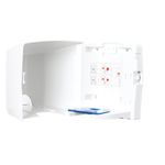 Aquarius Roll Control Wiper Centrefeed Dispenser Wall Mounted Wht 7018