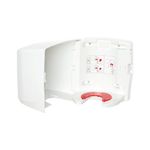 Aquarius Roll Control Wiper Centrefeed Dispenser Wall Mounted Wht 7018