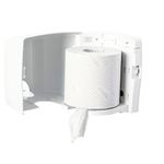 Aquarius Roll Control Wiper Centrefeed Dispenser Wall Mounted Wht 7018