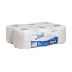 Scott Mini Jumbo Toilet Tissue Roll 200m (Pack of 12) 8614