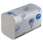 Scott 1-Ply Interfolded Performance Hand Towels 300 Sheets (Pack of 15) 6659