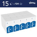 Kleenex 2-Ply Ultra Hand Towel 124 Sheets (Pack of 15) 6778