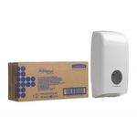 Aquarius Bulk Pack Toilet Tissue Dispenser White 6946
