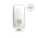 Aquarius Folded Toilet Tissue Dispenser Single Sheet White 6946