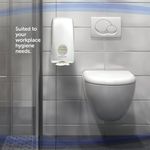 Aquarius Folded Toilet Tissue Dispenser Single Sheet White 6946