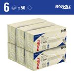 Wypall X50 Cleaning Cloths Yellow (Pack of 50) 7443