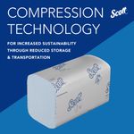 Scott Control Interfold V Fold Paper Hand Towels 1 Ply 240 Sheets Blue (Pack of 15) 6682