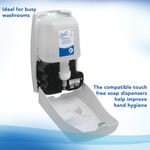 Scott Foam Hand Cleanser 1.2L Refill Unscented Pack of 4 6345