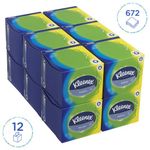 Kleenex Balsam Facial Tissues Cube 56 Sheets (Pack of 12) 8825