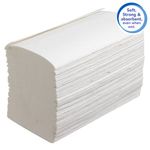 Scott Control 1-Ply Hand Towels Interfold 304 Sheets White (Pack of 15) 6689