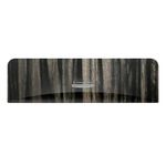 Kimberly Clark ICON Faceplate To Fit Standard 2-Roll Toilet Paper Dispenser Horizontal Ebony Woodgra