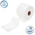 Scott Control Toilet Tissue Standard Roll 3-Ply White (Pack of 30) 8558
