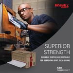 Wypall X80 Power Clean Midi Cleaning Wiper Roll x180 White 8252