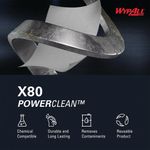 Wypall X80 Power Clean Midi Cleaning Wiper Roll x180 White 8252