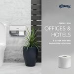 Kleenex Standard Paper Toilet Roll 4-Ply x160 Sh White Pack of 24 8484