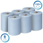 Scott Essential Slimroll Hand Towel Roll Blue 190m (6 Pack) 6696