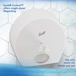Scott Toilet Tissue Centrefeed Roll 2-Ply x1280 White Pack of 6 8569