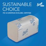 Scott Interfold V-Fold Paper Hand Towel x340 White Pack of 15 6617