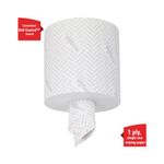 Wypall L10 Service/Retail Wiping Paper Roll 1-Ply White Pack of 6 7406