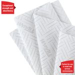 Wypall L10 Service/Retail Wiping Paper Roll 1-Ply White Pack of 6 7406
