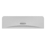 Kimberly Clark ICON Faceplate To Fit Standard 2-Roll Toilet Paper Dispenser Horizontal Silver Mosaic
