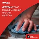 Wypall X60 Multi Task Cleaning Cloth Midi Roll Wiper x235 Blue 8250