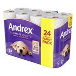 Andrex Ultimate Quilts Toilet Roll 3-Ply 115 Sheets Per Roll (Pack of 24) 4475901